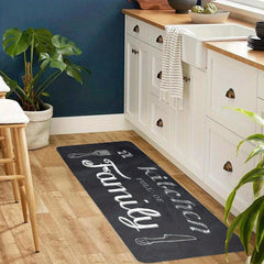Polyester Kitchen Mat Non-Slip Floor Rug Entrance Doormat