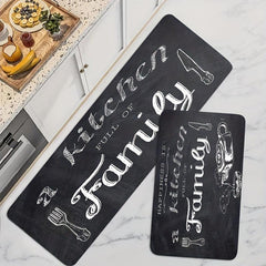 Polyester Kitchen Mat Non-Slip Floor Rug Entrance Doormat