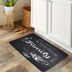Polyester Kitchen Mat Non-Slip Floor Rug Entrance Doormat