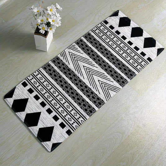 Vintage Kitchen Mats Set Non Slip Cushioned Stain Resistant
