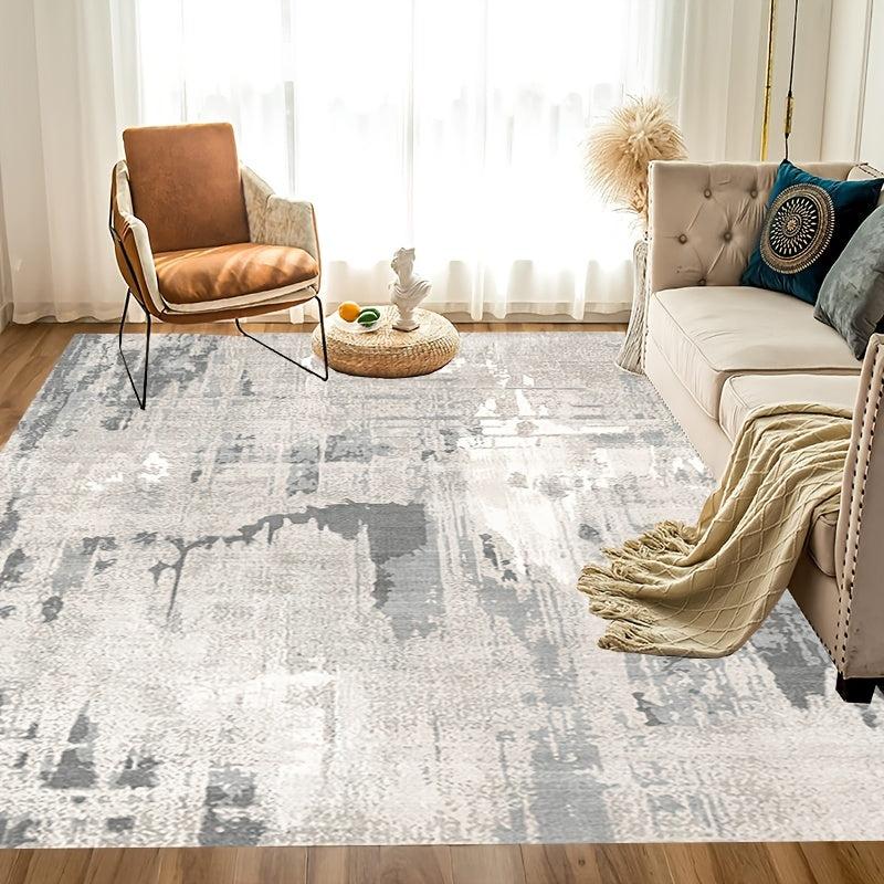 Modern Abstract Area Rug Soft Boho Washable Carpet