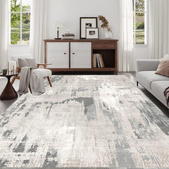 Modern Abstract Area Rug Soft Boho Washable Carpet