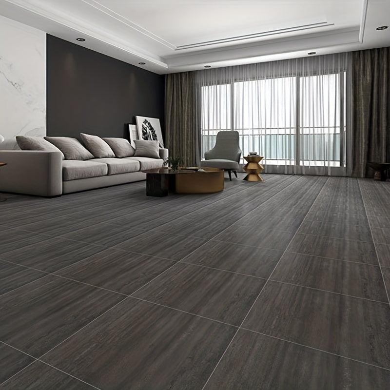 10pcs Peel and Stick Wall Tiles Self Adhesive Marble and Wood Pattern 12''x12''