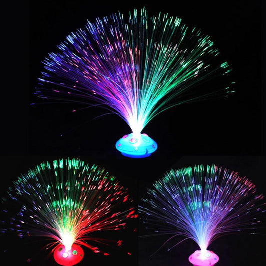 LED Fiber Optic Lights Colored Holiday Decoration Lamp