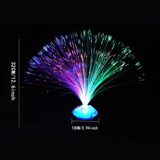 LED Fiber Optic Lights Colored Holiday Decoration Lamp