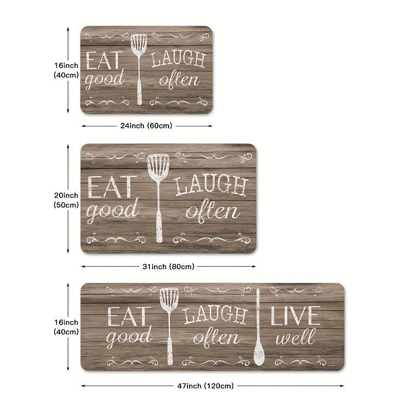Anti Fatigue Kitchen Mat Absorbent Bath Mat Entrance Doormat