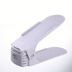 Adjustable Shoe Slot Organizer Double Layer Shoe Rack Space Saving Shoe Holder