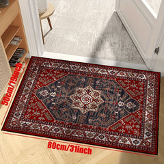 Vintage Boho Area Rug Non-Slip Stain Resistant Persian Carpet