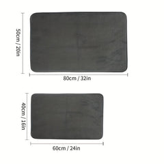 Soft Memory Foam Bath Rug Non Slip Absorbent Mat