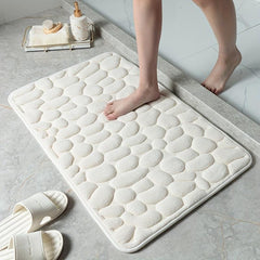 Memory Foam U-shaped Bath Rug Soft Non Slip Quick Dry Bath Mat