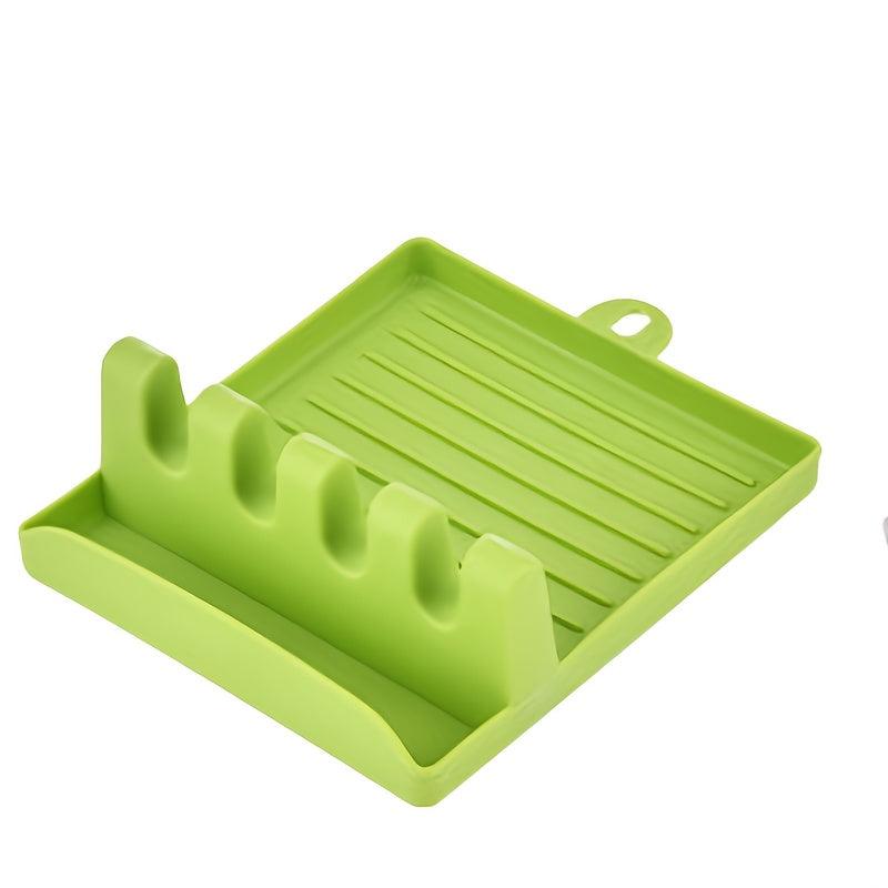 Abs Utensil Rest With Drip Pad Kitchen Utensil Holder