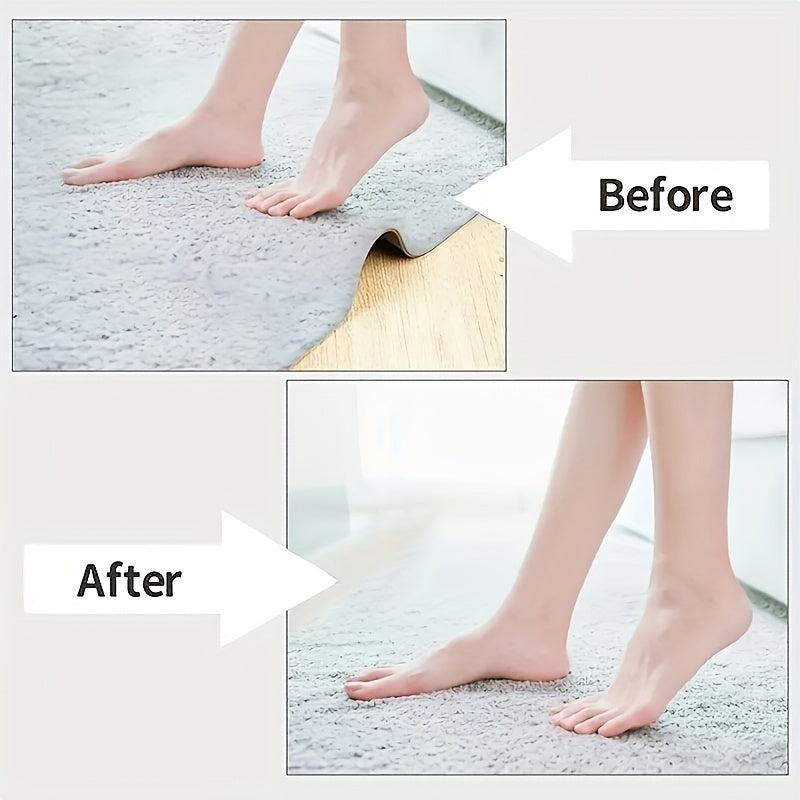 10pcs Rug Gripper Tape Non Slip Rug Pads Double Sided Rug Stickers