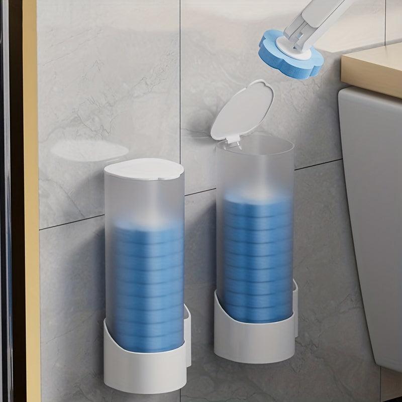 Disposable Toilet Brush Replacement Head Set No Dead Corner Decontamination