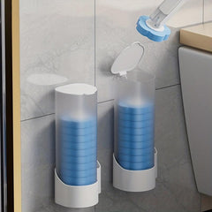 Disposable Toilet Brush Replacement Head Set No Dead Corner Decontamination