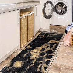 Vintage Abstract Hallway Rug Non Slip Washable Stair Carpet Runner