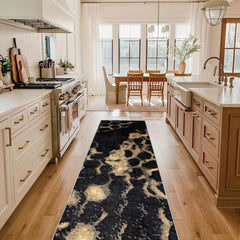 Vintage Abstract Hallway Rug Non Slip Washable Stair Carpet Runner
