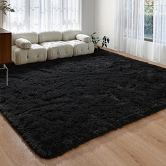 Soft & Fluffy Plush Shag Area Rug Non Slip - Machine Washable