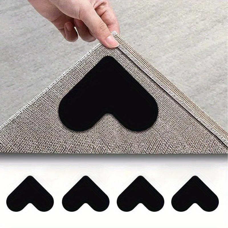 Rug Grippers Washable Reusable Carpet Holder Prevents Anti Slip Pads