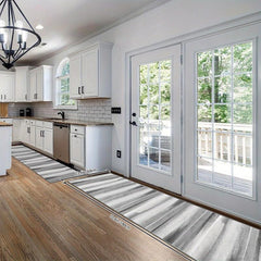 Modern Contemporary Runner Rugs Laundry Room Oriental Hallway Rug Kitchen Mat