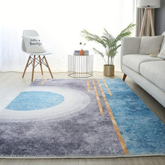 Modern Abstract Area Rug Soft Comfortable Non-Slip Carpet