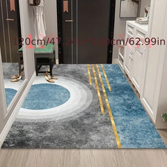 Modern Abstract Area Rug Soft Comfortable Non-Slip Carpet