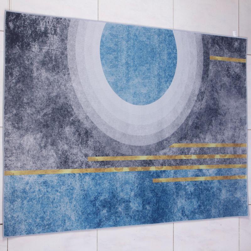 Modern Abstract Area Rug Soft Comfortable Non-Slip Carpet