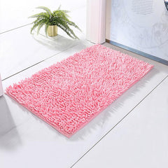 Non Slip Chenille Bathroom Rug Absorbent Soft Indoor Carpet 3 Sizes Teen Gift