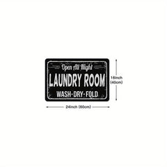 Vintage Laundry Room Rug Kitchen Floor Mats Bathroom Runner Rug