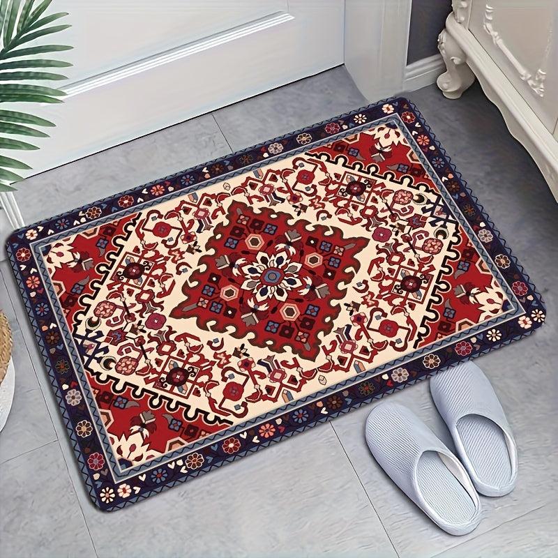 Bohemia Persian Pattern Kitchen Mat Anti Fatigue Modern Floor Mat