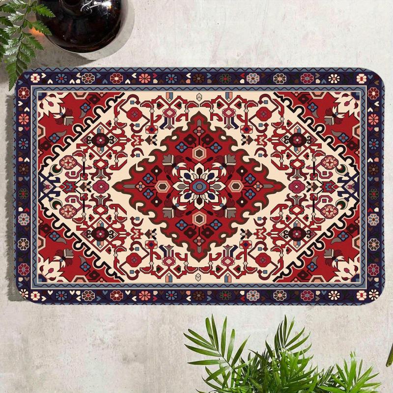 Bohemia Persian Pattern Kitchen Mat Anti Fatigue Modern Floor Mat
