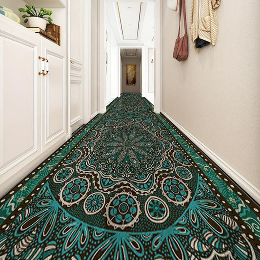 Cashmere European Retro Pattern Long Strip Carpet