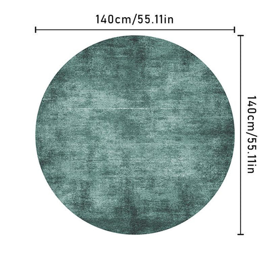 Modern Contemporary Round Area Rug Living Room Decoration Large Plush Carpet