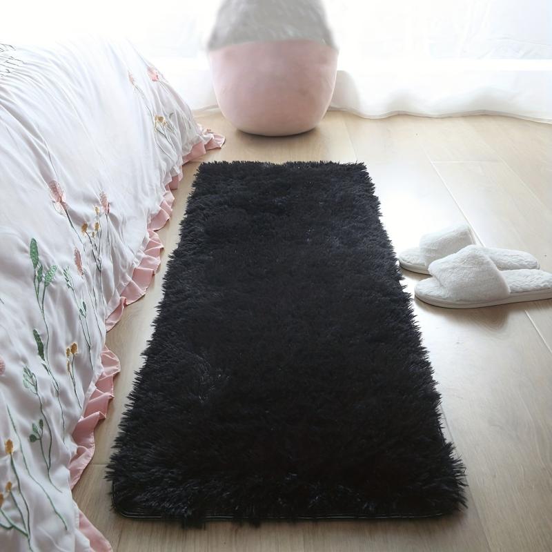 Soft Area Rug 2X3 3ft Fluffy Non-slip Shaggy Bedside Rug