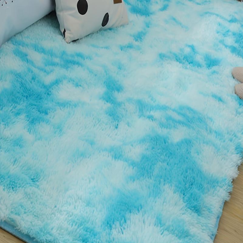 Ultra Soft Plush Rug Sky Large Non slip Fluffy Shaggy Area Rug