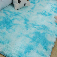 Ultra Soft Plush Rug Sky Large Non slip Fluffy Shaggy Area Rug