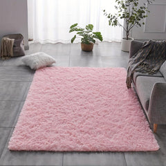 Soft Plush Shag Area Rug - Modern Indoor Fluffy Rugs