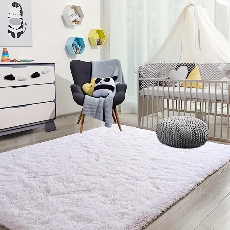 Soft Plush Shag Area Rug - Modern Indoor Fluffy Rugs