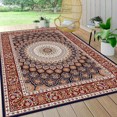 Vintage Bohemian Texture Ultra Soft Bathroom Rug Shag Floor Bath Mat