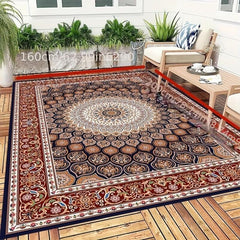 Vintage Bohemian Texture Ultra Soft Bathroom Rug Shag Floor Bath Mat