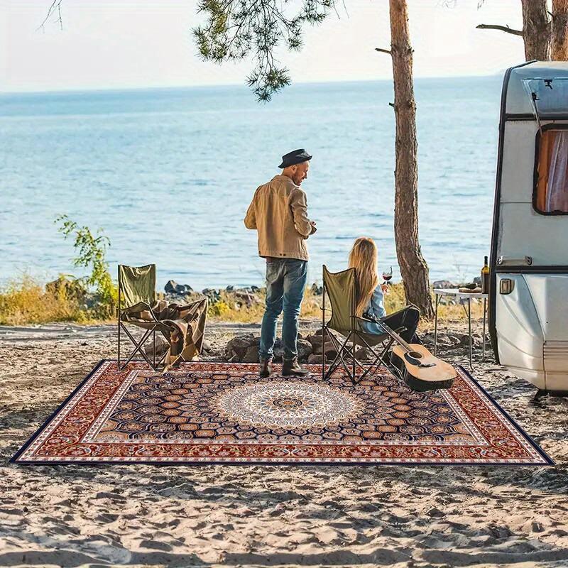 Vintage Bohemian Texture Ultra Soft Bathroom Rug Shag Floor Bath Mat