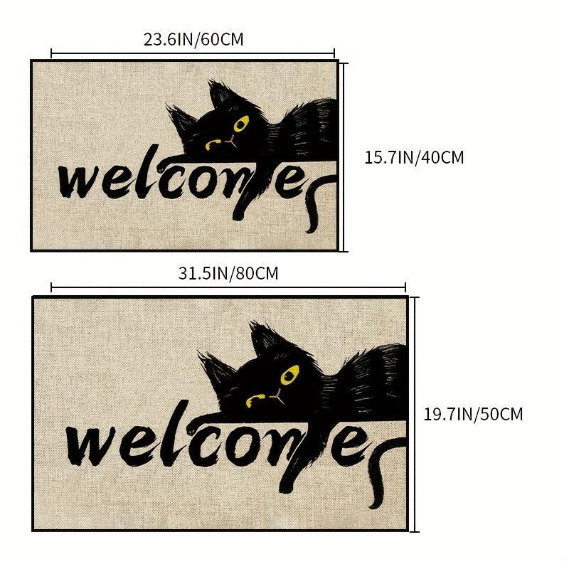 Anti Slip Welcome Mat Absorbent Bath Mat for Indoor Outdoor Use
