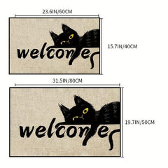 Anti Slip Welcome Mat Absorbent Bath Mat for Indoor Outdoor Use