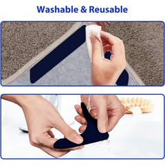 12pcs Rug Gripper Double Sided Non Slip Rug Pads Carpet Tape