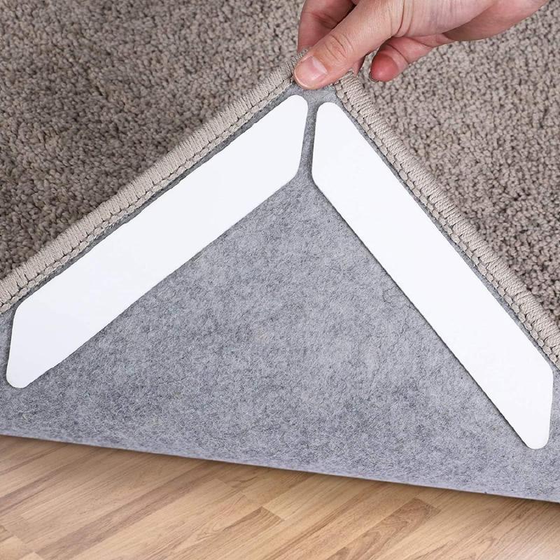 12pcs Rug Gripper Double Sided Non Slip Rug Pads Carpet Tape