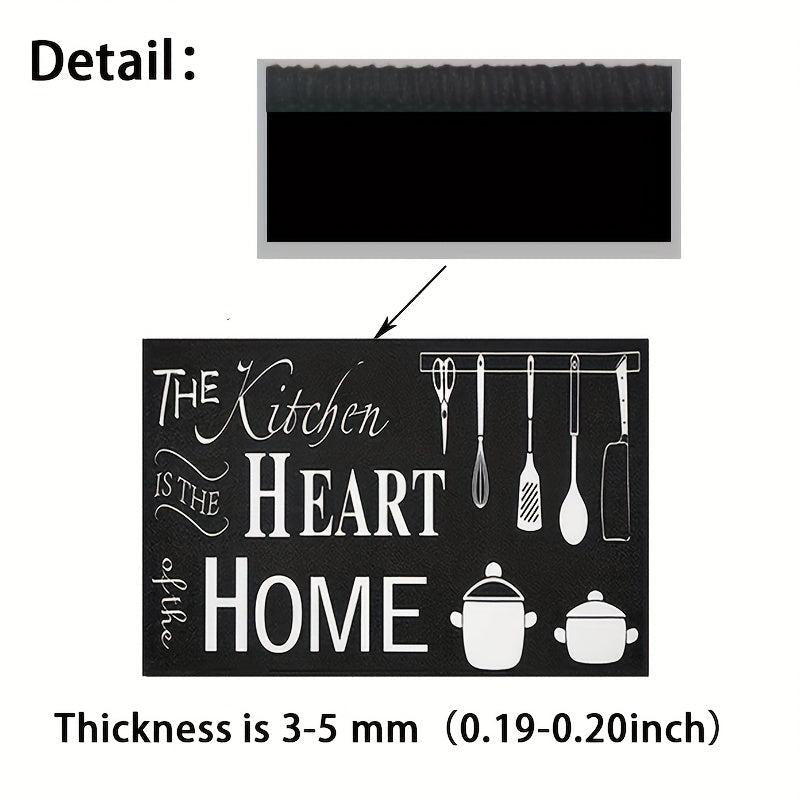 Soft Kitchen Rug Waterproof Non Slip Set Runner Bedside Absorbent