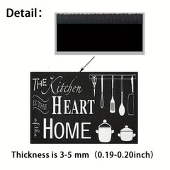 Soft Kitchen Rug Waterproof Non Slip Set Runner Bedside Absorbent