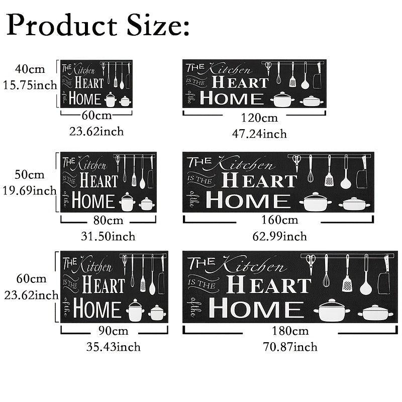 Soft Kitchen Rug Waterproof Non Slip Set Runner Bedside Absorbent