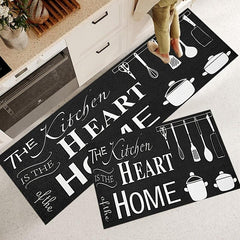Soft Kitchen Rug Waterproof Non Slip Set Runner Bedside Absorbent