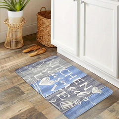 Farmhouse Kitchen Rugs Anti Fatigue Cushioned Kitchen Mat Rustic Non Slip