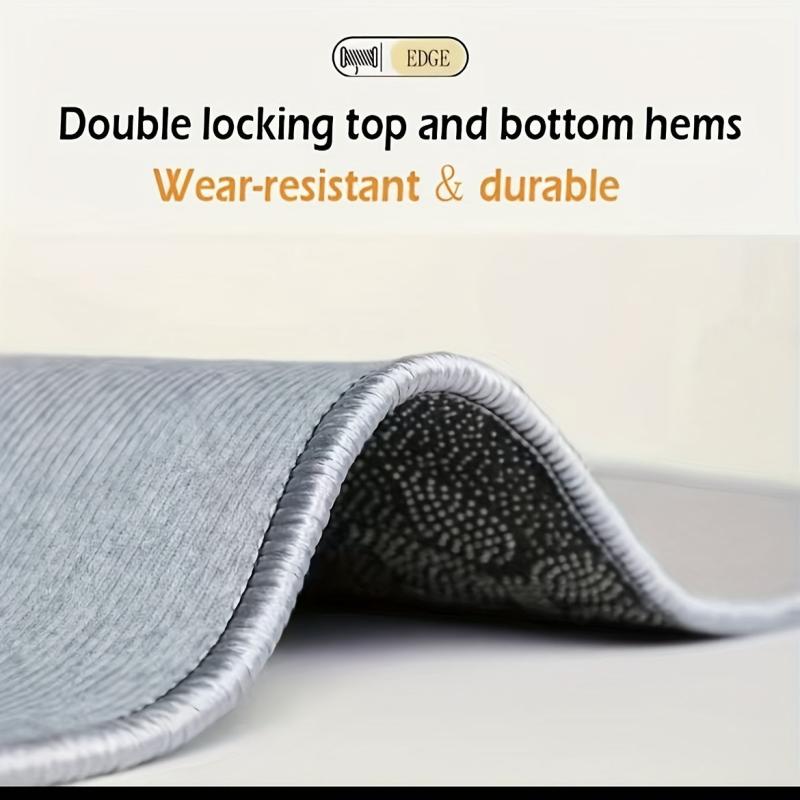 Visual Swirl Living Room Rug Soft Non Slip 3D Stereo Bedroom Mat Carpet